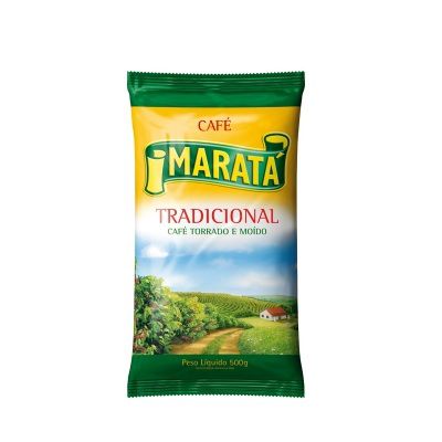 Café moido torrado almofada Maratá 500g.
